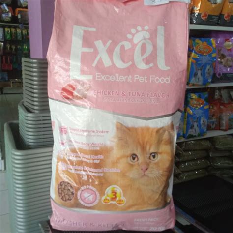 Jual Gojek Excel Mother Kitten 20kg Makanan Kucing Cat Food Dry