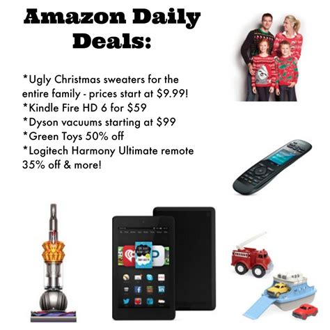 Amazon Daily Deals: Ugly Christmas Sweaters, Kindle Fire & more!