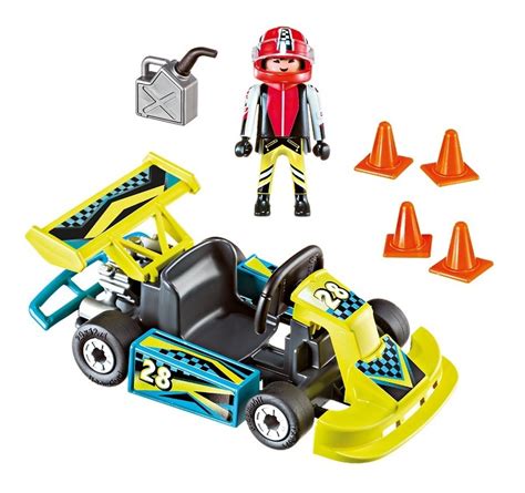 Playmobil Kart De Carreras F1 Con Piloto Go Kart 9322 U S 30 10 En