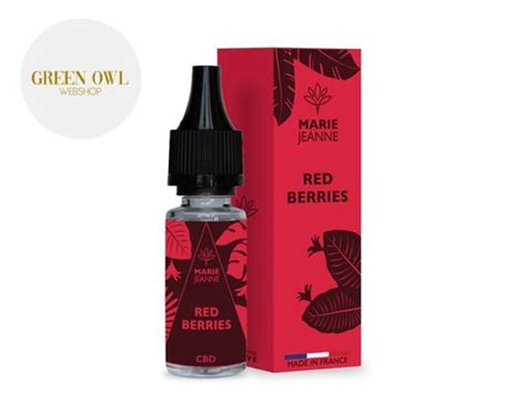 E Liquide Red Berry CBD 300mg Marie Jeanne Cannanews Fr