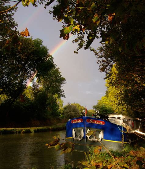 French Hotel Barge Enchante Photos Canal Du Midi South Of France