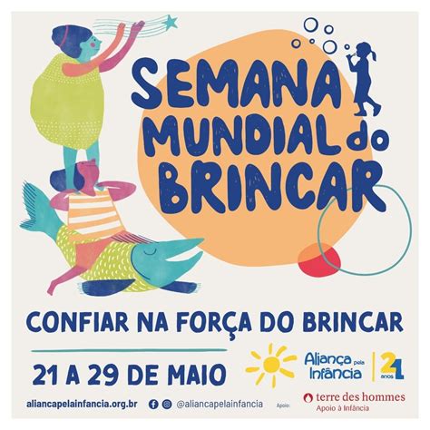 Vem aí a Semana Mundial do Brincar 2022 Muralzinho de Ideias