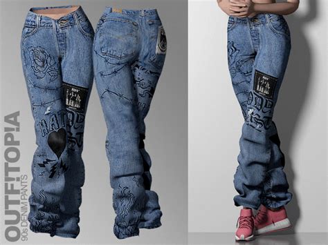 Sims Baggy Jeans Mod