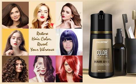 Amazon Champ De Tinte Para El Cabello Rojo Vino Tinte De Cabello