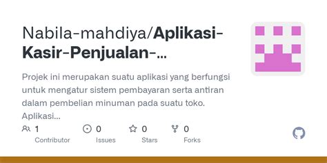 Github Nabila Mahdiya Aplikasi Kasir Penjualan Minuman Projek Ini