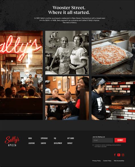 Fresh from the Oven | Sally's Apizza