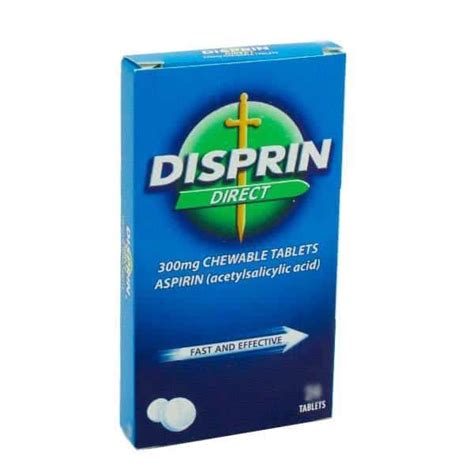 Disprin Direct Chewable Tablets 300mg (24) - Manly.ie