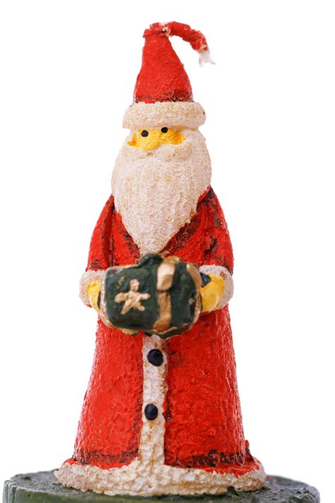 Santa Claus Candle Free Stock Photo Public Domain Pictures