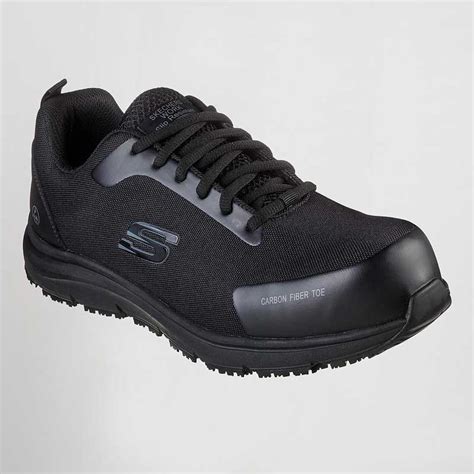 Zapato De Seguridad Ulmus Puntera De Carbono Skechers Work