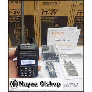 Jual Ht Yaesu Ft V Vhf Original Original Yaesu Ft Ft Yaesu Vhf