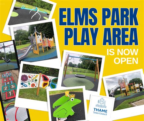 Elms Park Play Area Now Open Thame Town Council