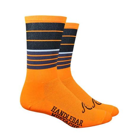 Handlebar Mustache Biggie Smalls Orange North 48 Bicycles