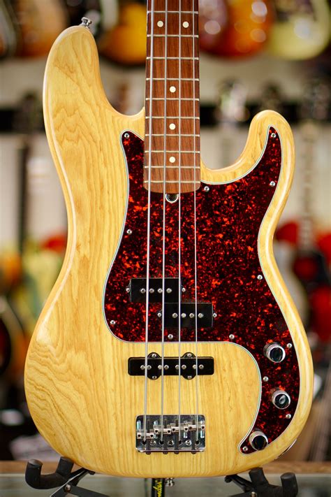 2000 Fender American Hot Rod Series Precision Bass Natural Guitars