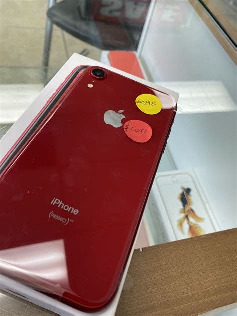 IPhone XR Red Edition Tmobile Metro Pcs Simple Mobile 480 Firm For