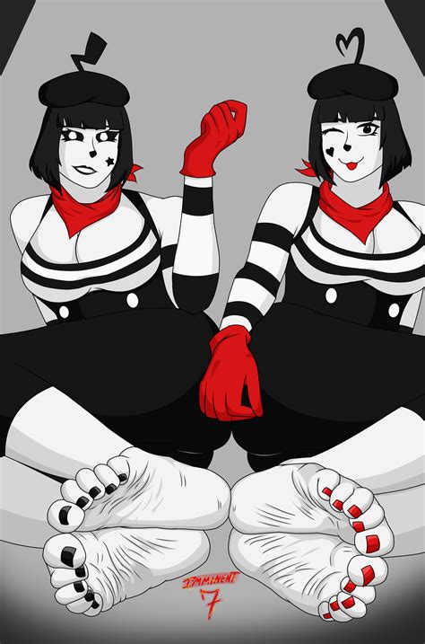 Bonbon And Chuchu Feet Tease By Imminentseven On Deviantart