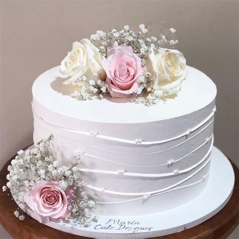 Bolo De Casamento Simples Aprenda Receitas 15 Fotos Para Se Inspirar