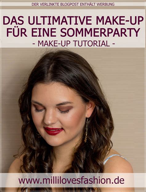 Ein Haltbares Abend Make Up Für Eine Sommerparty Make Up Schönheit