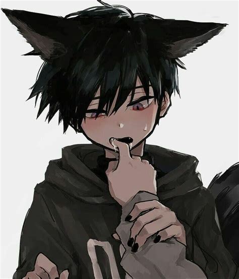 Pin By Tigas Pit On Anime¿ Anime Cat Boy Anime Fox Boy Cute Anime Boy