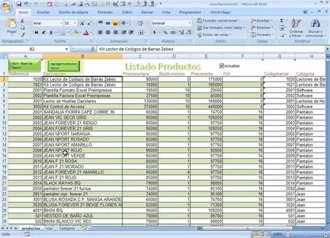 C Mo Hacer Un Inventario En Excel Paso A Paso Plantilla Y Ejemplos