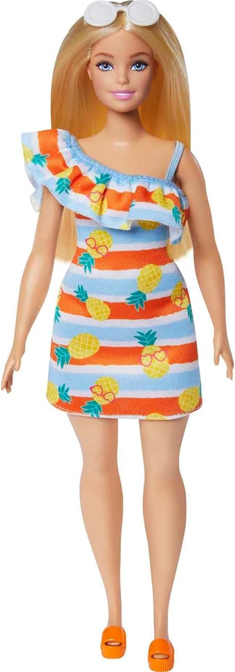 Barbie Loves The Ocean Doll With Blonde Hair Wearing Floral Sundress Accessories Fashion Doll