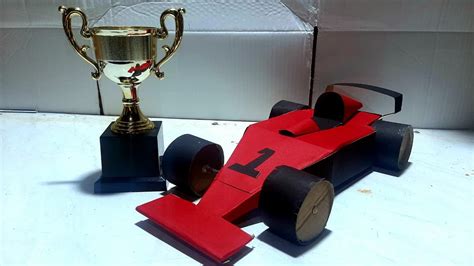 Diy Como Fazer Um Carro De Corrida Formula De Papel O Ficou Incr Vel