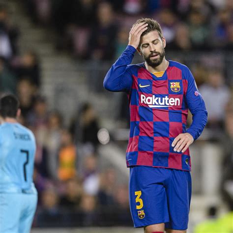 Gerard Pique Difficult For Barcelona To Win Champions League At Current Level News Scores