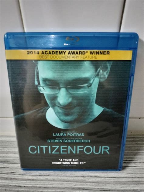 Citizenfour Award Winning Documentary Blu Ray Disc TV Home