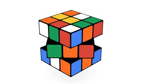 Dibujo De Cubo De Rubik Para Colorear Dibujos Para Colorear