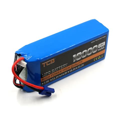 TCB RC LiPo Battery 18 5V 10000mAh 25C 5s For RC Airplane Drone