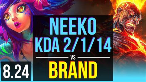 Neeko Vayne Vs Brand Xayah Support Kda Euw Grandmaster