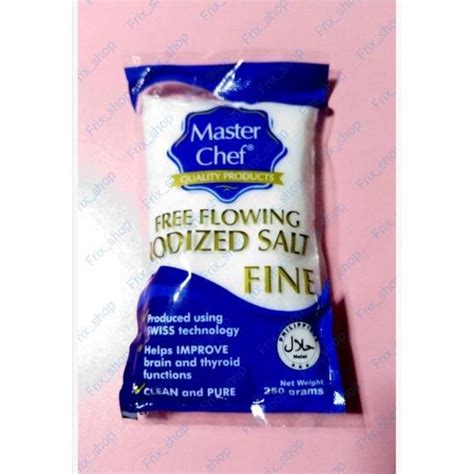 Master Chef Iodized Sea Salt G Lazada Ph