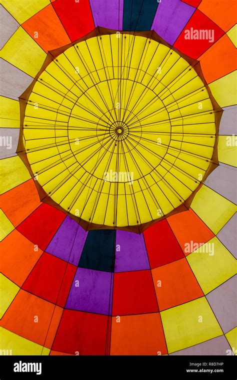 Detail Of A HOT AIR BALLOON SAN MIGUEL DE ALLENDE MEXICO Stock Photo Alamy