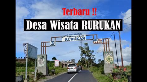 Jalan Jalan Dari TONDANO Ke KOTA TOMOHON Melalui DESA WISATA AGRO