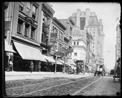 Street Scene Baltimore Street Baltimore Maryland 1913 Unidentified