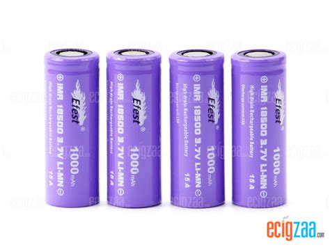 Ecigzaa.com แบตเตอรี่บุหรี่ไฟฟ้า :: 18500 Battery