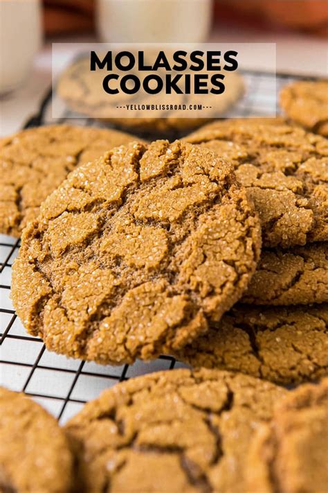 Molasses Cookies Soft And Chewy