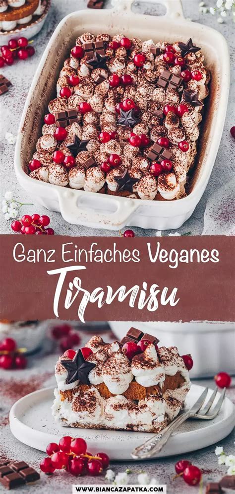 Tiramisu Ohne Ei Einfaches Rezept Vegan Bianca Zapatka Rezepte