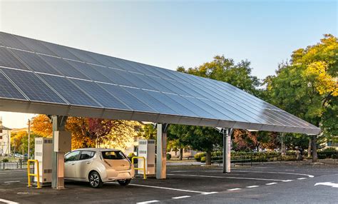 Electric Vehicle Charging Station With Solar Pv Panels - Ashly Muriel