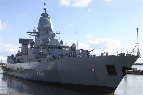 Fgs Hamburg F Type Sachsen Class Frigate German Navy