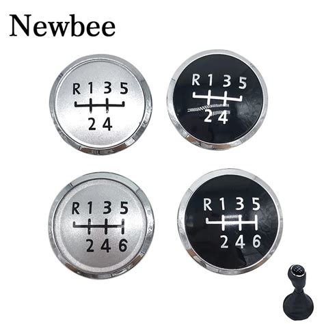 Newbee Speed Gear Shift Knob Badge Emblem Cap Cover Replacement For