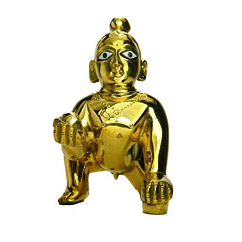 Buy Attractive Lord Laddu Gopal Ball Krishna Thakur Ji Brass Statue