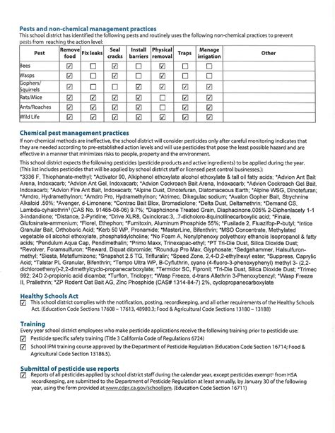Integrated Pest Management Plan Template, Web integrated pest