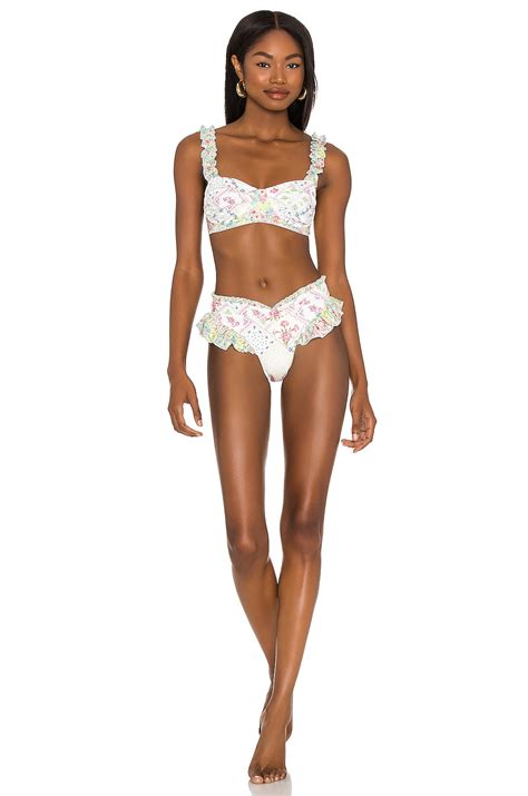 LoveShackFancy Annika Bikini Set In Daydream Multi REVOLVE
