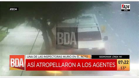 Momento en que atropellan y matan a una agente de tránsito Anoticiados