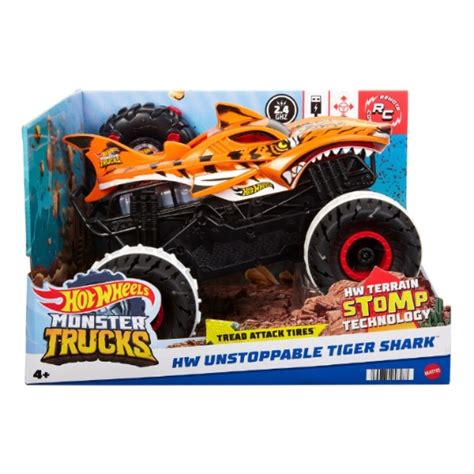 Quad radiocommandé L innarétable Tiger Shark HOT WHEELS la boîte à Prix Carrefour