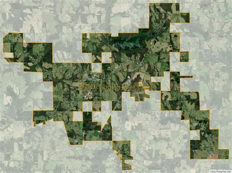 map  sylvania town alabama thong thai real