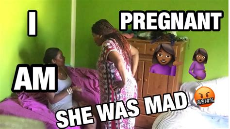 I Told My African Mom Im Pregnant 🤰🏾 Prank Uniqueb Youtube