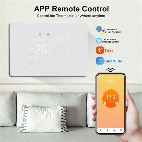 Termostat De Ambient Wireless Hysen Hy Rf Wifi Programabil Prin