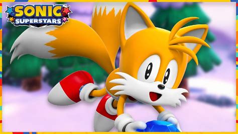 Sonic Superstars Frozen Base Zone Tails Gameplay Youtube