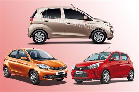 Compare 2018 Hyundai Santro Vs Maruti Suzuki Celerio And Tata Tiago